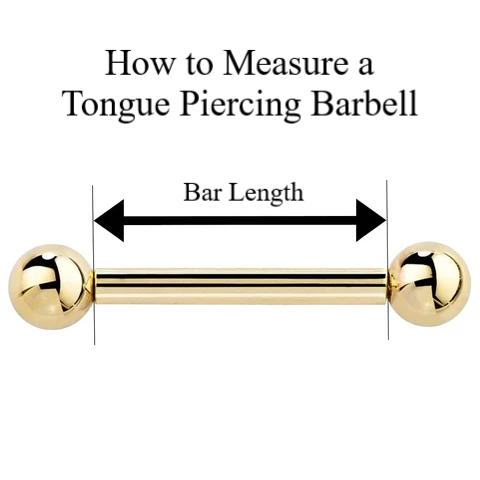 Blue Titanium Ion Plated 14G Piercing Barbell