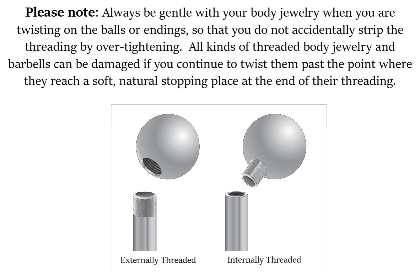 Green Aventurine Natural Stone Gold Titanium Ion Plated Tongue Nipple Barbell
